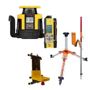 Leica Rugby CLAx Rotationslaser mit CLX700 inkl. Combo+ und SmartAdapter im Set