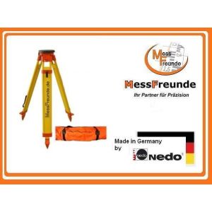 MessFreunde Holz-Stativ 1.02m - 1.69m mit Tasche