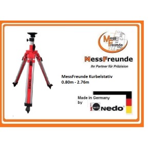 MessFreunde Kurbelstativ INDOOR 0.80m - 2.76m