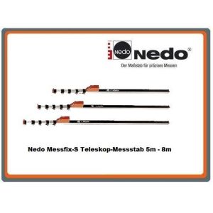 Nedo Messfix-S Teleskop-Messstab 5m - 8m