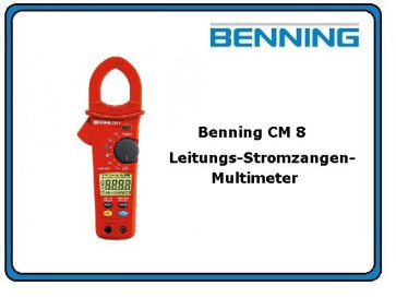 Benning CM 8 Leitungs-Stromzangen-Multimeter