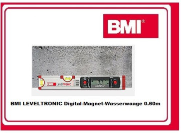 BMI LEVELTRONIC Digital-Magnet-Wasserwaage 0.60m
