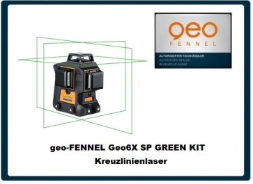 geo-FENNEL Geo6X SP GREEN KIT Kreuzlinienlaser
