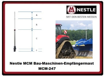 Nestle MCM-247 Bau-Maschinen-Empfängermast