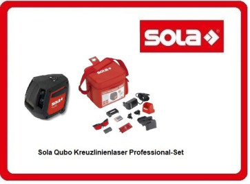 Sola Qubo Kreuzlinienlaser Professional-Set