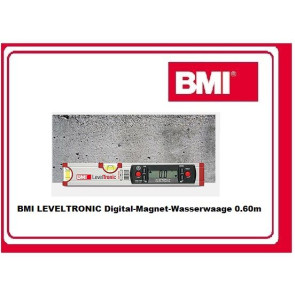 BMI LEVELTRONIC Digital-Magnet-Wasserwaage 0.60m