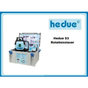 Hedue S3 Rotationslaser mit E3 Laser-Empfänger