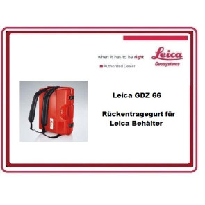 Leica GDZ 66 Rückentragegurt für Leica Behälter