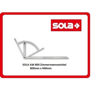 SOLA AW 800 Zimmermannswinkel 800mm x 400mm