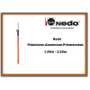 Nedo Präzisions-Aluminium-Prismenstab 1.29m - 3.20m