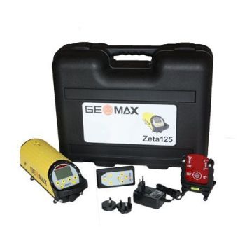 Geomax Zeta 125S Kanalbaulaser mit Fluchtungsautomatik und ZRC125