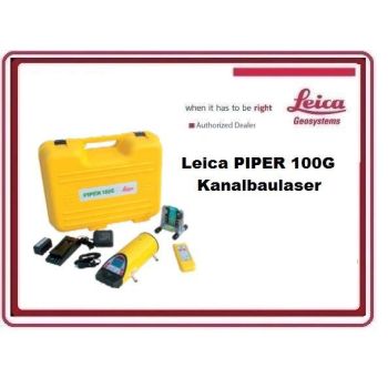 Leica PIPER 100G Kanalbaulaser