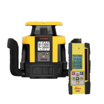 Leica Rugby CLAX 250 Rotationslaser mit Combo CLC+