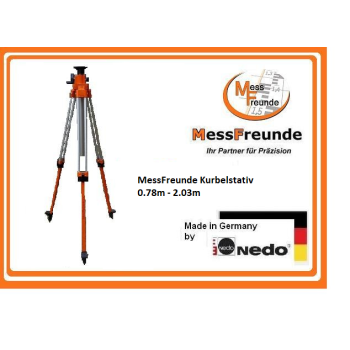 MessFreunde Kurbelstativ 0.78m - 2.03m