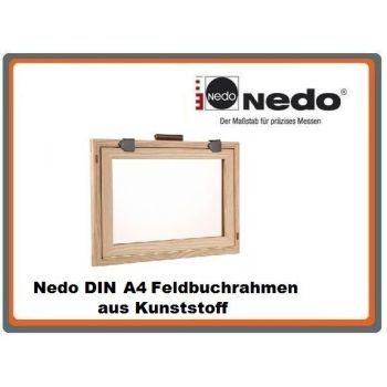 Nedo DIN A4 Feldbuchrahmen aus Kunststoff