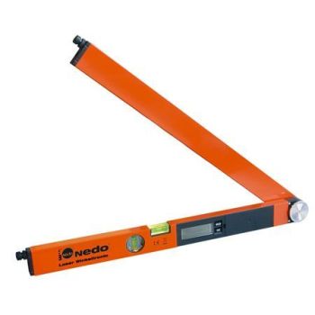 Nedo Laser-Winkeltronic Digital-Winkelmesser mit 2 Lasermodulen