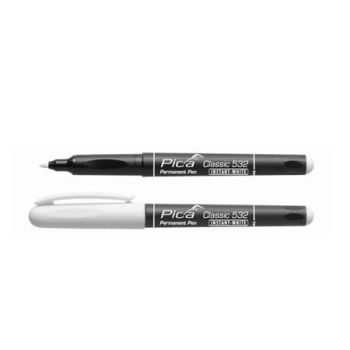 Pica CLASSIC Permanent Pen weiß 532