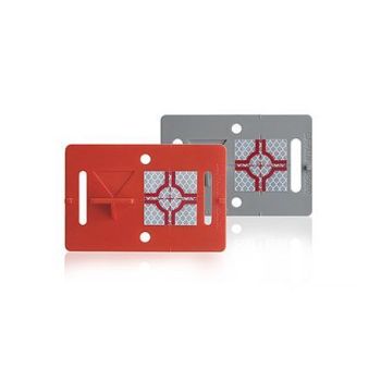 Rothbucher RS30 Vermessungs-Plakette mit Reflexzielmarke