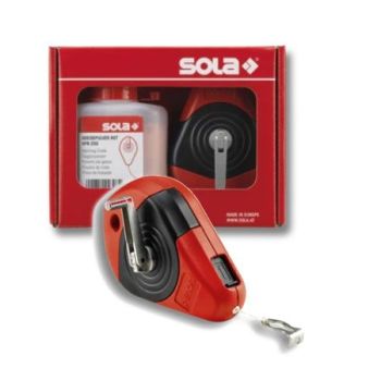 Sola CLP 30 Set R Schlagschnurgerät-Set mit roter Kreide