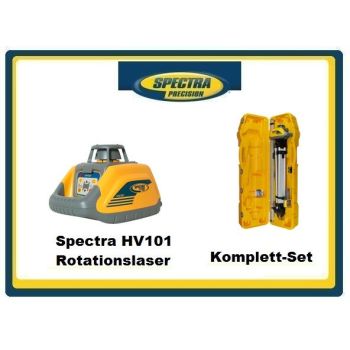 Spectra HV101 Rotationslaser Komplett-Set